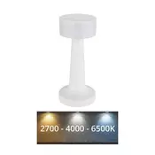 Globo 58447W - LED prigušiva dodirna stona lampa ANGELIKA LED/1W/3,7V bela