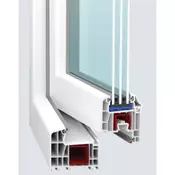 Okno Solid Elements (600x800 mm, PVC, desno, brez kljuke)