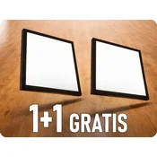 Spectrum LED LED stropna svetilka NYMPHEA 24W/35W/40W, CCT, črna, 1+1 gratis! [SLI031060CCT_PW]