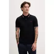 Majice FRED PERRY Twin Tipped Fred Perry Shirt Nvy/ Swht/ Bntred M