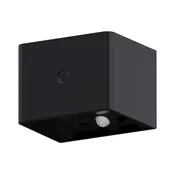 LED zidno svetlo sa senzorom MIRI LED/2,5W/3,7V 3000-6400K 4000 mAh crna