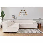 Atelier del Sofa Ugaona garnitura 240x70x265cm Svetlobraon