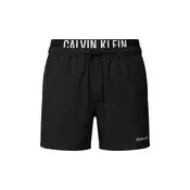 Calvin Klein Kratke kopalne hlače črna/bela