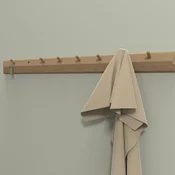 Homestar Stenski regal AALBORG 100x23x83 cm hrast