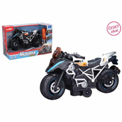 Motorna izvija z efekti bela 20 cm