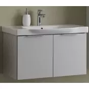 KOLPA SAN omarica z umivalnikom/vrata OUL 65 GRAY, siva