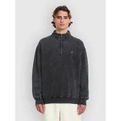 Volcom Single Stone Half-Zip Sweater light acid black