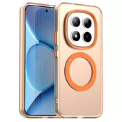 Hibridni ovitek Techsuit CandyCase MagSafe za Xiaomi Redmi Note 15 Pro Plus/Poco M8 Pro - orange