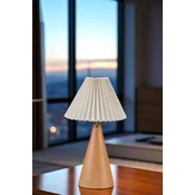 Opviq Stona lampa Juno, Bež-bela