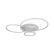 Globo 48466-70A - LED Zatemnitvena stropna svetilka INVERTINA LED/70W/230V srebrna + Daljinski upravljalnik