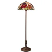 Casa Padrino luxury Tiffany floor lamp multicolored/brown A� 50 x H. 170 cm - Floor lamp Tiffany - Tiffany lights - Tiffany floor lamps - Living room floor lamps - Office floor lamps
