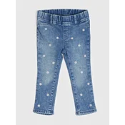 Gap Otroške Jeans hlače s puntíky 12-18M