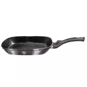 shumee Ponev za žar z marmornato površino 28 cm Carbon PRO Line BH-6901