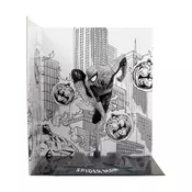 Mcfarlane Figurica Spider-Man (Line Art) 1:10 merilo zbirateljski model s prizorom (Spider-Man #6) Gold Label McFarlane Toys, (5000180282)