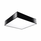 Črna stropna svetilka Sollux Mitra Ceiling