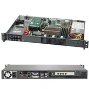 Supermicro SuperServer 1019C-HTN2 LGA 1151 (H4 uticnica) Stalak (1U) Crno