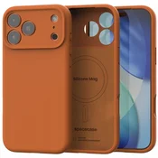 Silikonski ovitek Mag mat za magnetni MagSafe za IPHONE 17 PRO