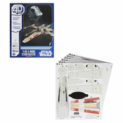 slomart kocke star wars t-65 x-wing starfighter 160 kosi 38 x 34,5 x 26 cm pisana