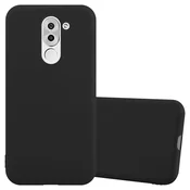 Cadorabo CADORABO Ohišje, združljiv s Huawei v Candy Black - Zaščitni pokrov, narejen iz fleksibilnega silikona TPU, (20572603)