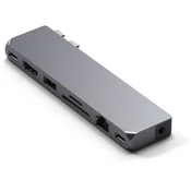 SATECHI ST-UCPHMXM Pro Hub Max 1xUSB4,1x HDMI 4K 60Hz,1xUSB-A3.0,1x micro/SD,1xEthernet,1xUSB-C,1xAudio, Sivi
