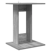 Vidaxl Stranska miza Siva Sonoma 45 x 40 x 62,5 cm Konstruiran les