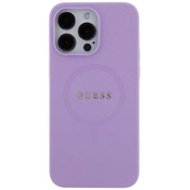 Guess GUHMP16XPSAHMCU iPhone 16 Pro Max 6.9 purple harcase Saffiano MagSafe (GUHMP16XPSAHMCU)