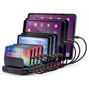 USB benzinska stanica mobiteli i tablet- 10 port