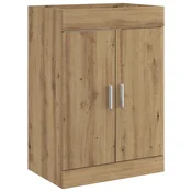 vidaXL Kopalniški kabinet pod umivalnikom Artisan hrast