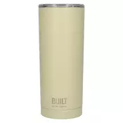 shumee BUILT vakuumsko izoliran kozarec - 600 ml vakuumsko izolirana jeklena termo skodelica (vanilija)