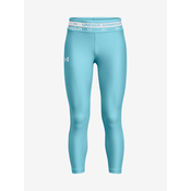 Djecje trenirke Under Armour HeatGear Armour Ankle Legging Junior - blue/white