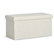 Tabure NYSTED 76x38 sa prost. za odlaganje pr. bela teddy