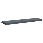 Vidaxl Blazina za klop SOEST 100% poliester Modra 170 x 40 x 8 cm