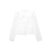 Pull&Bear Bluza bela