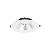 Sylvania LED svetilka Insaver Slim, IP44, O 17,5 cm, senzor - Študija/pisarna - čista bela RAL 9010 - Aluminij
