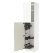METOD Visoki element-ostava, bela/Vallstena bela, 60x60x240 cm
