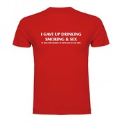 T-shirt Gave up