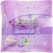 Wilkinson Sword Essentials 2 brivniki za enkratno uporabo 5 kos za ženske