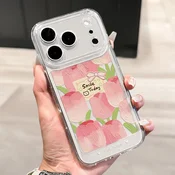 Yingkaida Maska za mobilni telefon iPhone 17 Pro, Roze