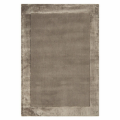 Rjava ročno tkana preproga iz mešanice volne 200x290 cm Ascot – Asiatic Carpets