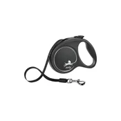 Flexi Black Design S traka 5 m crna