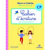 Cahier décriture Rémi et Colette CP