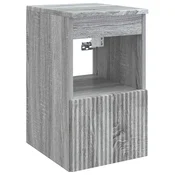Kupaonski ormar Siva Sonoma 30 x 44,5 x 50 cm Konstruirano drvo