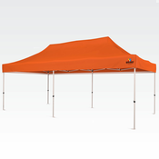 Paviljon za zabave 3x6m - brez 3 sten - Oranžna