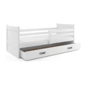 Interbeds Deciji krevet Rico 200x90cm, Sa fiokom, Beli