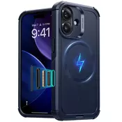 Hibridni ovitek ESR Cyber HaloLock za iPhone 17 - blue