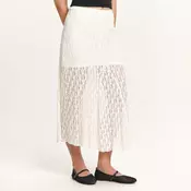 Cropp - Maxi suknja - white