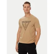 Guess Majica Z6YI20 K5016 Bež Regular Fit