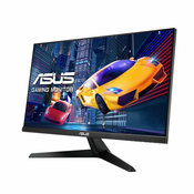 ASUS VY249HGE Eye Care Gaming Monitor - 24", FHD (1920 x 1080), IPS, 144Hz, SmoothMotion, 1ms (MPRT), FreeSync Premium, Eye Care Plus technology, Blue Light Filter, Flicker Free, antibacterial treatment