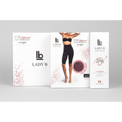 FIR Lady B set 2 dela - šorts i krema, crna L/XL