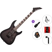 Jackson JS Series Dinky Arch Top JS32Q DKA HT AH Standard SET Transparent Black Burst Električna kitara